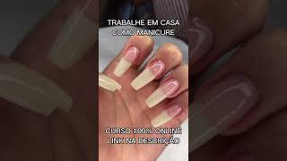 UNHA EM GEL  SERÁ QUE FICA BOM  😱🤯💅 [upl. by Adnohsat]