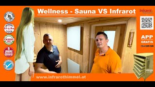 Infrarotkabine Erfahrung Wellness Wohlfühlen Entspannen Sauna Saunieren Infrarotkabine selber [upl. by Sybilla]