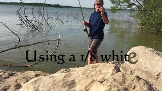 Fishing Little Elm fishing littleelm lakelewisville outdoors crappiefishing crappie [upl. by Eniluap]