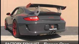 RSS XPIPE Exhaust 2010 GT3 RS [upl. by Aibonez]