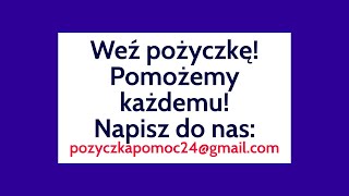 Szukasz pożyczki  Najlepsza oferta pożyczki dla Ciebie  Szukasz pożyczki  Napisz do nas [upl. by Donahue877]