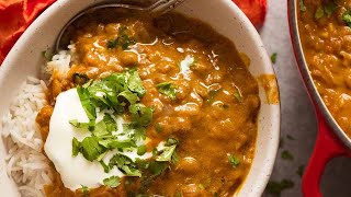 Lentil Curry  the most amazing EASY Lentil Recipe in the world [upl. by Eimrej]