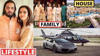 Anant Ambani Lifestyle 2024 Wedding Wife Income House Cars Family Biography amp Net Worth [upl. by Nesiaj]