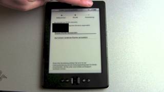 Amazon Kindle Einrichten und erster Eindruck [upl. by Nyltiac]