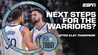 Next steps for the Warriors after Klay Thompsons Mavericks deal 🔮  NBA Today [upl. by Harelda]