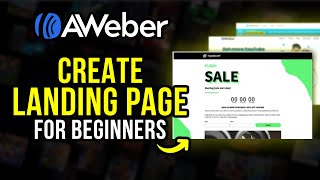 AWeber Landing Page Tutorial  How to Create Landing Page for Email Marketing Updated [upl. by Orian623]