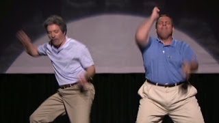 Fallon and Christie bust a move [upl. by Carleen]