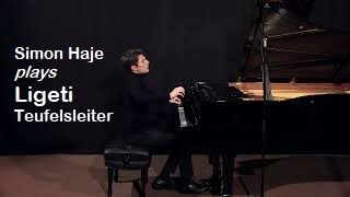 Simon Haje 16 years plays Ligeti Etude No 13 quotLescalier du diablequot [upl. by Yboj]