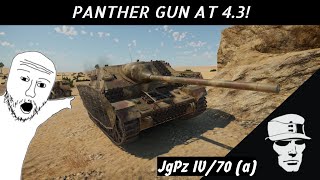 War Thunder Panzer IV70A Panthers Gun at 43 [upl. by Etnoel]