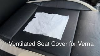 Kya ventilated seats pr bhi Seat Cover lag Sakte hai  Let’s Check it [upl. by Aracaj]