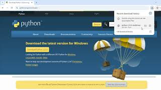 how to install python on windows Python 3130 [upl. by Eelarbed]