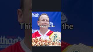 Joey Chestnut takes on Kobayashi in hot dog battle [upl. by Ayita]