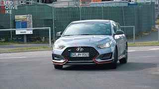 2019 HYUNDAI VELOSTER N CONTINUOUS TESTING AT THE NÜRBURGRING [upl. by Ahterahs599]