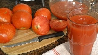 How to Make Simple Tomato Juice from Fresh Tomatoes  RadaCutlerycom [upl. by Granger]