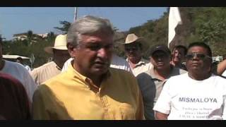 Andres Manuel Lopez Obrador Apoya el No Desalojo del Pueblo de Mismaloya [upl. by Eihs628]