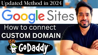 How to connect Domain to Google Sites in 2024 Updated Method [upl. by Yasui]