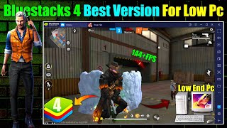 BLUESTACKS 4 BEST VERSION FOR LOW END PC  2GB RAM NO GRAPHICS CARD  BLUESTACKS [upl. by Otit]