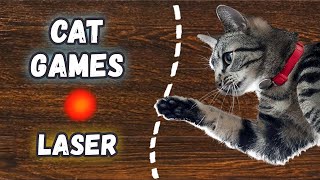 GAMES for CATS ★ catch LASER POINT 1 hour [upl. by Oderfla]