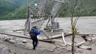 Yukon River Fish Wheel Set out in Current  Stan Zuray [upl. by Nofpets803]