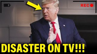 WATCH Trump LOSES CONTROL and BOMBS LIVE INTERVIEW [upl. by Garfield]