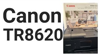 Canon PIXMA TR8620 Printer Features Video Part 2 Color printer [upl. by Behrens410]