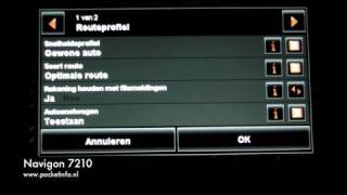 Navigon 7210  Navigation Demo [upl. by Nameloc]