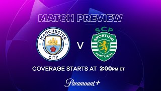 Manchester City vs Sporting Lisbon Champions League Round of 16 Matchday Preview and Predictions [upl. by Seagraves]