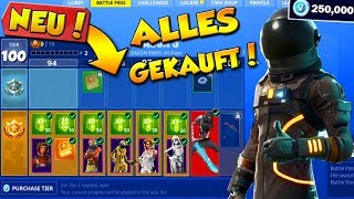 ICH KAUFE DEN GANZEN BATTLE PASS 3 Fortnite Battle Royale [upl. by Alver]