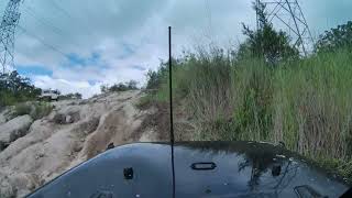 202403 Loud pedal needed on 2 loose climbs in a Jeep Wrangler Rubicon JK 2 door [upl. by Coyle]