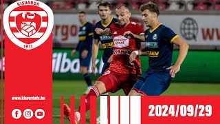 MERKANTIL BANK LIGA 8 FORDULÓ KISVÁRDA MASTER GOOD–AQVITAL FC CSÁKVÁR 2–0 1–0 összefoglaló [upl. by Trebor]