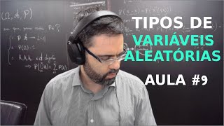 AULA 9 Mestrado cCorreções Tipos de variáveis aleatórias MÓDULO 1 [upl. by Zasuwa623]