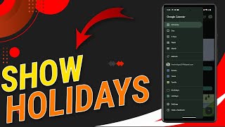 How To Show Holidays on Calendar on Google Pixel [upl. by Renick]