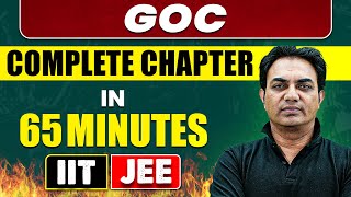 GOC in 65 Minutes  Full Chapter Revision  Class 11th JEE [upl. by Odlonra]