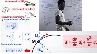 Cinématique du point matériel vecteurs positionvitesseaccélération  coursexercices détaillés [upl. by Margo]