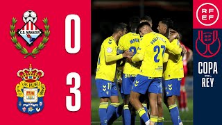 Resumen  Copa del Rey  CD Manacor 03 UD Las Palmas  Primera Eliminatoria [upl. by Bobina396]