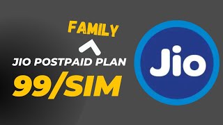 How to setup New Jio Postpaid Family Plan  ₹99 Per SIM  Unlimited 5G Data amp Calling 2023 [upl. by Naj]