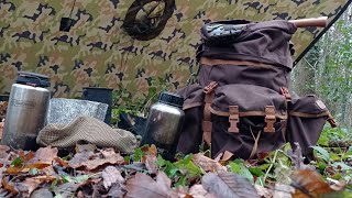 Micro Adventure  Helikon Tex Bergen Back Pack  Helikon Tex Poncho [upl. by Swayne908]