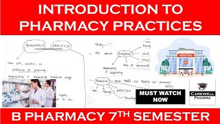 Introduction to Pharmacy Practice  Pharmacy Practice 7th Semester  Carewell Pharma [upl. by Nnire]