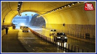 Nashri Tunnel Reduces Distance Between Jammu And Srinagar By 2 Hours [upl. by Lennox]