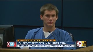 Timothy Mosley testifies in murder trial as part of a plea deal [upl. by Fleming]