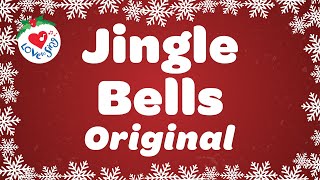 Jingle Bells Original Christmas Song with Lyrics 🎅 [upl. by Marlea]