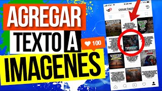 Como Hacer Imágenes Con Texto  Imágenes Con Frases Rápido [upl. by Aianat]