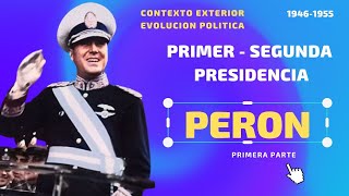 Como fue el Primer GOBIERNO de PERON 👉 1946 a 1955 👈 [upl. by Inus]