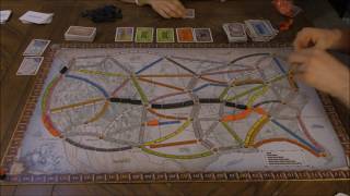 Ticket to Ride Legacy  Game 1 1910  A Forensic Playthrough [upl. by Arataj]