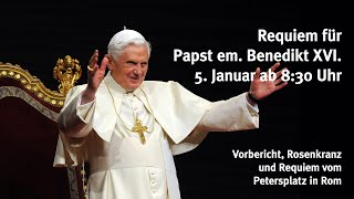 Requiem für Papst em Benedikt XVI [upl. by Singleton]