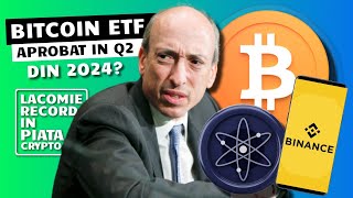 BITCOIN ETF APROBAT IN Q2 DIN 2024  Cosmos are parte de o fuziune [upl. by Tabber]