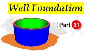 well foundation and its components  types of deep foundation  well foundation in hindi  Part 01 [upl. by Ayila]