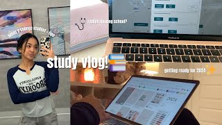 vlog failing nursing school as a filipina grwm study with me  tips 2024 vision board [upl. by Tichonn196]