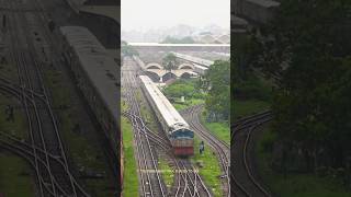 Train leaving station  Joyantika Express Train [upl. by Eilloh]