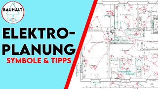 Unsere Elektroplanung fürs Haus Symbole und Tipps vom Elektriker [upl. by Abehsile]